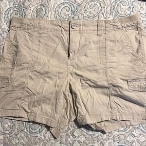 Style & Co. Women's Casual Cargo Shorts - Beige